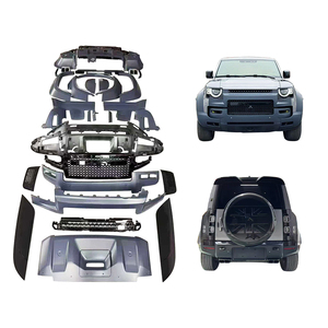 PM Nuevo Kit de Carrocería OCTA para Coche, Luces Antiniebla, Parachoques Delanteros/Traseros, Montaje Universal con Tornillos para Defender 110 2020-2025, Incluye Tornillos - Product Image 1