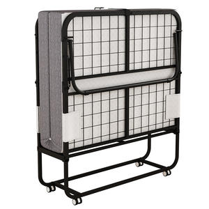 เตียงเหล็ก JT001 แบบพับได้ ถอดประกอบได้ หมุนได้ โครงสีขาว สำหรับบ้าน โรงแรม เตียงเสริม เด็ก ผู้ใหญ่ ผู้สูงอายุ - Product Image 1