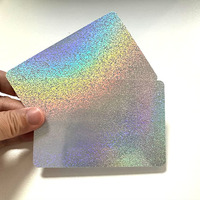 Anpassbare Bedruckbare CR80 PVC-ID-Karte Holografisches Overlay-Tag NFC & RFID Chip 1k Hologramm Visitenkarte