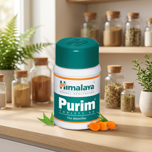 Himalaya Purim Anti <b>Tablet</b> Herbal Extract Ayurvedic First Grade Skin Care Body Wellness Wild Plastic <b>Container</b>/Bottle Bulk - Product Image 2