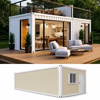 Vente directe d'usine de maisons conteneurs détachables et mobiles, maisons préfabriquées modulaires robustes en panneaux sandwich