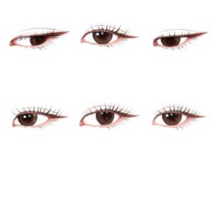 [2AN] Better Me Eye Palette 01 Sunlit Warm Apricot Coral Shimmer Palette de fards à paupières 6 couleurs sans cruauté animale, éclat naturel, coréen - Product Image 1