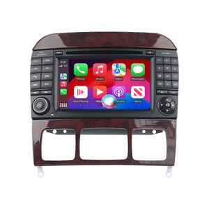DSP Android10.0 רכב נגן DVD GPS ניווט עבור מרצדס בנץ S <span class=keywords><strong>Class</strong></span> W220 מולטימדיה רדיו קלטת מקליט headunit - Product Image 1