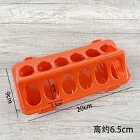 Petit abreuvoir automatique pour poulet Abreuvoir pour poulet en rutine pour petit troupeau Fournitures efficaces pour oiseaux