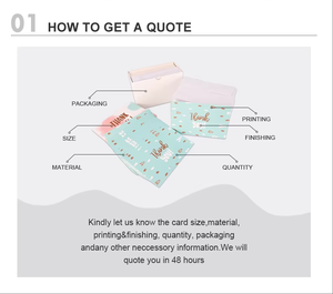 Tarjetas de agradecimiento de lujo personalizadas, envío de regalo, tarjeta de visita de felicitación de agradecimiento para pequeñas empresas - Product Image 5