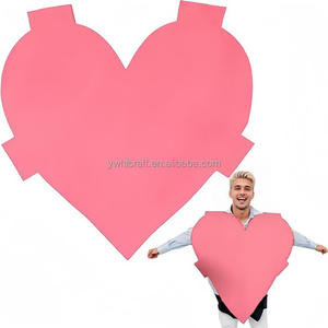 Costume HLC Saint-Valentin Thème « Be Mine » avec Motif Cœur, Tenue d'Halloween, Fiançailles, Fournitures pour Fêtes de Fin d'Année - Product Image 6