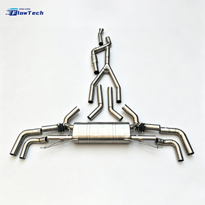 Sistema de Escape Catback Valvetronic de Alto Flujo y Rendimiento para BMW G05 X5 s40i 3.0L B58, Ajuste Directo con Puntas Cuádruples - Product Image 1