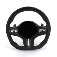 Volant sport à fond plat entièrement LED pour BMW G01 G11 G12 G20 G30 M2 G87 M3 G80 G81 M4 G82 G83 M5 F90 X5 G05 G70