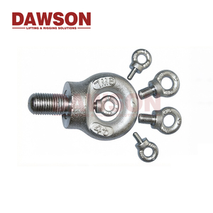 Pernos de Ojo DAWSON M20 <span class=keywords><strong>M22</strong></span> M24 M27 M30 M33 M36 M39 DIN580 de Acero al Carbono Forjado y Zincado para Elevación y Aparejos de Iglúeas - Product Image 5