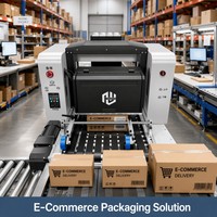Imprimante jet d'encre de bureau monocouche pour carton, encre pigmentée, impression recto-verso automatique, garantie 3 ans pour carton ondulé, pizza, burger