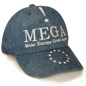 Produttore di Cappelli, Cappellino da Baseball Promozionale Personalizzato con Ricamo, Cappelli MEGA, Cappelli 'Make Europe Great Again' - Product Image 5
