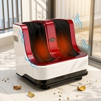 Masseur électrique Shiatsu à compression d'air et chaleur pour les pieds et les jambes, fournisseur ZHENGQI
