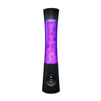 Lampe de nuit liquide scintillante de taille moyenne, avec changement de couleur RVB effet arc-en-ciel, Bluetooth et fonction d'éclatement lumineux, pour hôtels de luxe