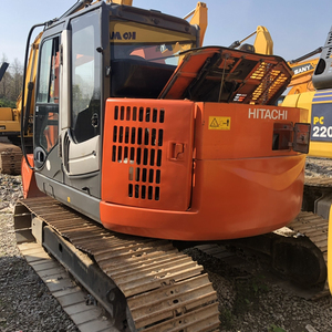 Excavadora Usada en Buen Estado HITACHI ZX75-3 de 7.5 Toneladas, Excavadora de Segunda Mano 100% Lista para Trabajar en el Almacén de Shanghái - Product Image 2