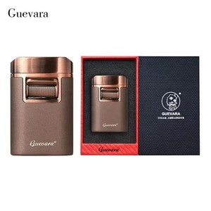 Encendedor de Cigarros GUEVARA 4 con Llama de Chorro, Recargable, Resistente al Viento, de Butano, Antorcha para Exteriores, Accesorios Premium para Cigarros, Regalo Perfecto para Fumadores - Product Image 5