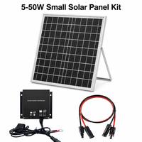 Module de panneau solaire en verre 30W 18V, taille personnalisée avec trous de montage pour lampadaire LED