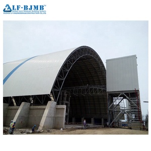 Si prefabricada de acero Estructura de estructura espacial de carbón de almacenamiento de techo para carbón seco cobertizo - Product Image 4