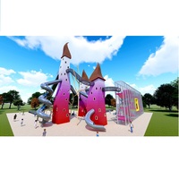 Parc d'attractions, équipement de divertissement pour enfants, jardin extérieur, parc d'attractions