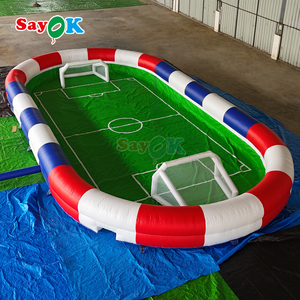 <span class=keywords><strong>Campo</strong></span> <span class=keywords><strong>de</strong></span> <span class=keywords><strong>Fútbol</strong></span> Acuático Inflable Gigante <span class=keywords><strong>de</strong></span> PVC Comercial para Eventos al Aire Libre - Product Image 4