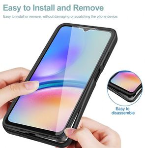 เคสโทรศัพท์กันกระแทกแบบเต็มตัว 360 องศา พร้อมฟิล์มกันรอยสองด้าน สำหรับ Samsung Galaxy M52 5G A20 A30 A10S A02S A22 A32 M32 - Product Image 4