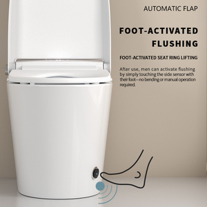 مرحاض ذكي للحمام معتمد من UKCA/CUPC/CE مع شطف تلقائي للبيع بالتجزئة - Product Image 5