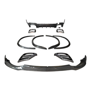 Kit de Carrocería de Fibra de Carbono para Benz GLC63 Coupé 2020+, Nuevo, con Alerón - Product Image 1