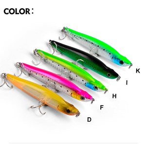Señuelos Láser al por Mayor, 10 cm/15 g, Sumergibles, Tipo Lápiz, No. Señuelo de Pesca de <span class=keywords><strong>Tres</strong></span> Piezas, Material ABS, Equipo de Pesca en Río - Product Image 2