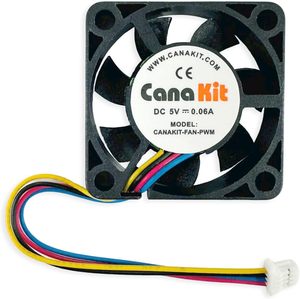 Canakit Raspberry Pi 5 <span class=keywords><strong>Starter</strong></span> <span class=keywords><strong>Kit</strong></span> Pro-tuabin Đen (Phiên bản 128 GB) (Ram 4 GB) Sản xuất tại Trung Quốc - Product Image 5