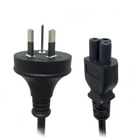 L'UA Australie IEC C7 Câble D'alimentation 1.2m Figure 8 Rallonge Électrique Pour Chargeur De Batterie PSP 3 4 Radio Ordinateur portable