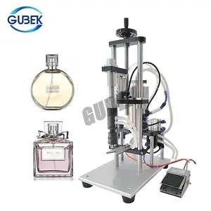 GUBEK Pneumatic Single Head Vacuum Essential Oil Perfume Liquid Filling Machine