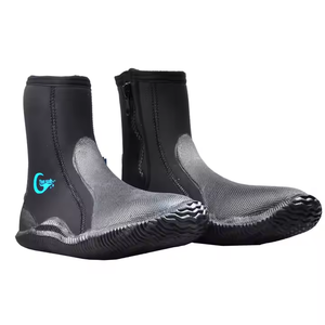 Bottes de plongée sous-marine imperméables en néoprène 5 mm, chaussures de plongée sportives antidérapantes, bottes de surf, bottes de plongée en apnée, OEM/ODM - Product Image 1