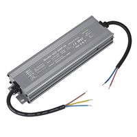 Alimentation LED à Tension Constante 200W EMC pour Bande LED, 170-264V AC vers DC 12V 24V, Étanche IP67, pour Boîtier Lumineux