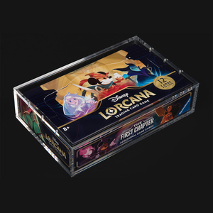 Estuche Acrílico Transparente con Protección UV Premium para Caja <span class=keywords><strong>de</strong></span> Sobres <span class=keywords><strong>de</strong></span> <span class=keywords><strong>Disney</strong></span> Lorcana TCG, Caja <span class=keywords><strong>de</strong></span> Sobres Japonesa - Product Image 2