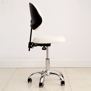 Tabouret de travail dentaire moderne et minimaliste en métal, transfrontalier, avec soutien lombaire et hauteur réglable, pour dentistes professionnels - Product Image 2