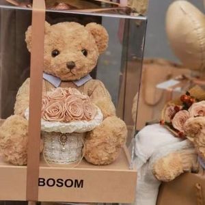 Gấu bông Teddy tùy chỉnh 30-50cm, gối ngủ, thú nhồi bông, quà tặng cho trẻ em - Product Image 3