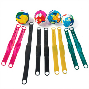 CLF-C260402 NFC Waterproof Silicone Wristband with for Chips for Hotel <b>Access</b> <b>Control</b> 13.56MHz RFID 190mm - Product Image 2