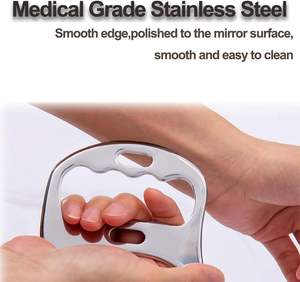 Инструменты IASTM из нержавеющей стали для мобилизации мягких тканей Gua Sha массажный инструмент для физиотерапии для ног спины массажер для рук - Product Image 3