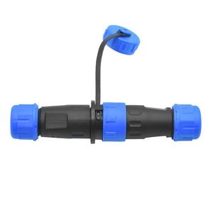 Conector LED para Exteriores IP67 Resistente al Agua con <span class=keywords><strong>Contactos</strong></span> <span class=keywords><strong>de</strong></span> Cobre y Carcasa <span class=keywords><strong>de</strong></span> Plástico, Junta <span class=keywords><strong>de</strong></span> Brida con Tuerca <span class=keywords><strong>de</strong></span> Acoplamiento - Product Image 4