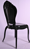 Chaise Belle empilable personnalisable en couleur Sinofur pour hôtel, salle à manger, extérieur et salon - Matériau plastique