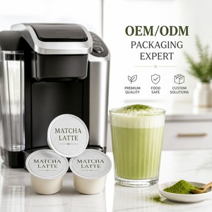 Caramel Matcha K <b>Cup</b> Pods For Keurig Green Tea Sweet Drink Single Serve Bulk Wholesale Custom Flavor OEM Private Label Supply - Product Image 5