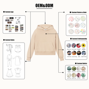 Sweat-shirt en coton Hongbo pour enfants avec <span class=keywords><strong>capuche</strong></span>, design uni, ensembles de vêtements pour bébés filles et garçons, sweats à <span class=keywords><strong>capuche</strong></span> pour jeunes garçons de 1 à 6 ans - Product Image 4