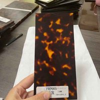 Feuille d'acétate écaille de tortue pour protège-manche de guitare, montures de lunettes, accessoires pour cheveux, bijoux, feuille de plastique acétate à motif personnalisé