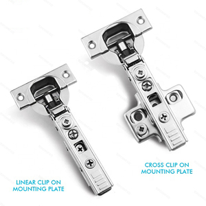 Bisagra 3D 105 °   <span class=keywords><strong>Bisagras</strong></span> ocultas para puertas de armario con marco frontal, herrajes para gabinetes de <span class=keywords><strong>cocina</strong></span>, <span class=keywords><strong>bisagras</strong></span> de cierre suave para armarios - Product Image 6
