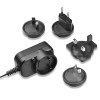Adaptateur de Prises Interchangeables 5V 3A, Adaptateur International 9V 12V 15V 18V 0.5A 1A 1.5A 2A, Adaptateur d'Alimentation Interchangeable 12V 2A