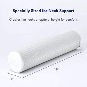 La <span class=keywords><strong>almohada</strong></span> enrollable para relajación del <span class=keywords><strong>cuello</strong></span> proporciona soporte cervical, alivia el <span class=keywords><strong>dolor</strong></span> de <span class=keywords><strong>cuello</strong></span> causado <span class=keywords><strong>por</strong></span> enfermedades de la columna vertebral - Product Image 6