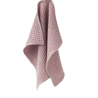 Lot de 6 grandes serviettes de bain en tissu éponge, très demandées |   100% Coton Luxe Écologique Jetable Floral Antimicrobien Séchage Rapide