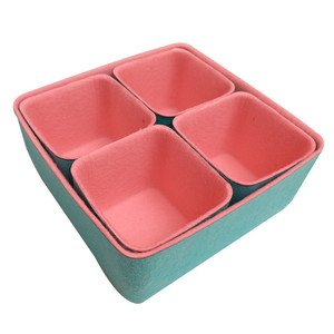 Grijs Kleur Bureau Kantoor Voelde Opslag Onder De Tafel Vault Potlood Doos Modulaire Lades Keuken Lade <span class=keywords><strong>Organizer</strong></span> Met Decoratie - Product Image 2