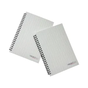 Presentes promocionais baratos A5 A4 Office School Spiral Bound Notebook Logotipo personalizado Soft Cover Spiral Notebook