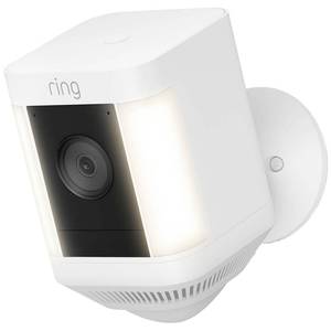 Cámara de Vigilancia Ring Spotlight Cam Plus, Blanca, 1080p, Wi-Fi, con Linterna LED Integrada, Cámara de Seguridad para Exteriores - Product Image 1