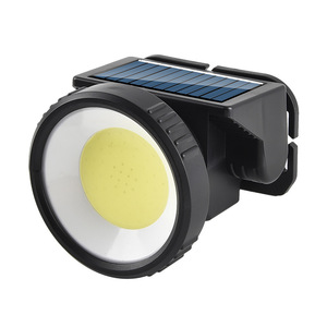 Linterna Frontal Solar al por Mayor, Absorbe la Energía Solar, Luz Frontal USB COB XPE, Linterna Frontal para Exteriores, Luz Blanca y Roja - Product Image 1